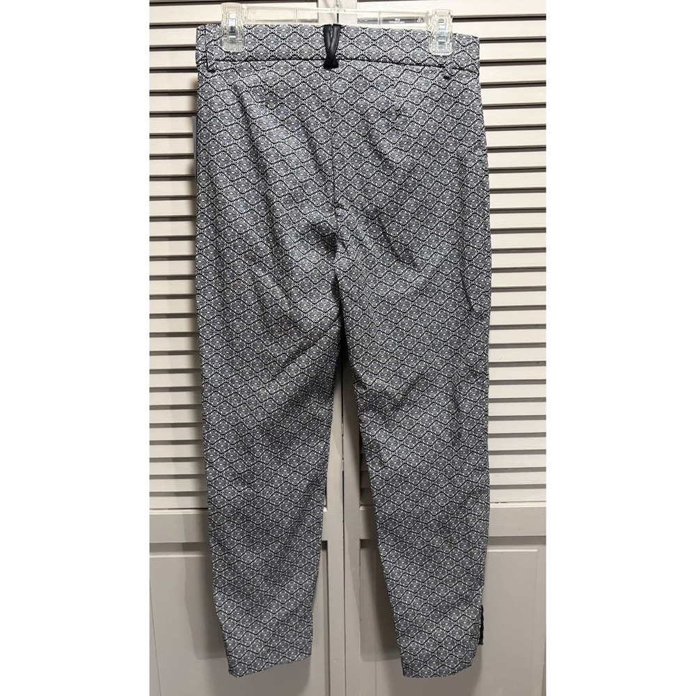 89th & Madison Ankle Skinny‎ Dress Pants Bro Cade Elastic Band Size S Mid Rise - Picture 8 of 10
